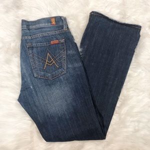 7 For All Mankind Straight Leg A Pocket Jeans